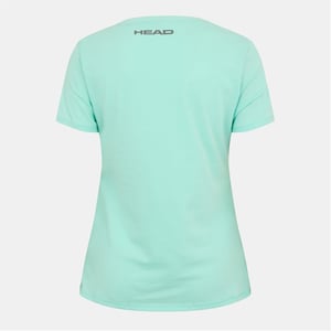 Women's Head Club Lara Crew Neck Short Sleeve T-Shirt in .Blue