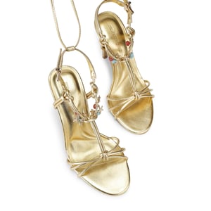 KG Kurt Geiger Leather Roux Heel Sandals