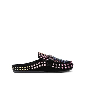 Kurt Geiger London Suede Kurt Crystal Slipper Slippers