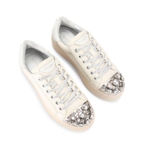 Kurt Geiger London  Crystal Toecap Cupsole Sneakers