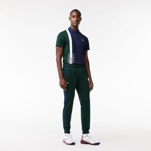 Men's Lacoste Tsuit Trousers in Sinople/Navy