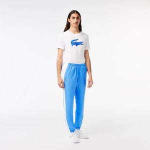 Men's Lacoste Tsuit Trousers in Ethereal/Flour