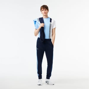 Men's Lacoste Tsuit Trousers in Navy Blue