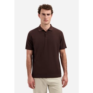 No Excess Heren polo 32370411 042 dark brown