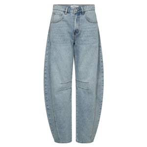 Haute L'Amitié Haute l’amitié drew barrel panel tall jeans bleached denim
