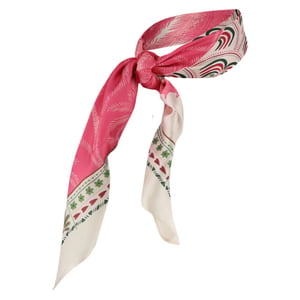 Sarlini Dames bandana neksjaal dun roze