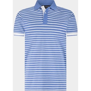 Scotland Blue Polo heren otis polo stripe spe26108ot10sb/4006