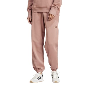 Women's adidas Solid Patterned Mid Rise Sweatpants in Warm Clay