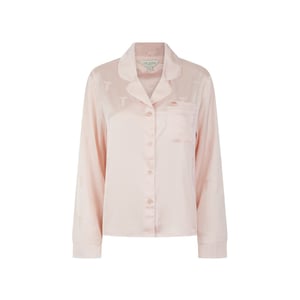 Women's Ted Baker Peggy Collared Neck Long Sleeve Pyjama Set in Pink