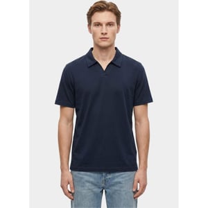 Bos Bright Blue Polo korte mouw riva kraag 5912.426/220