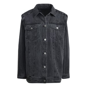 Women's adidas Originals Denim Shirt jk in Black