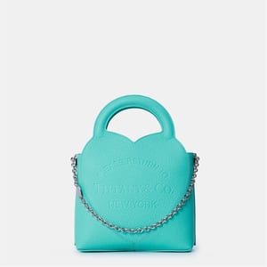 Accessories Tiffany New York Mini Tote with Chain in Tif Blue