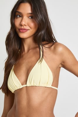 Essentials Triangle Bikini Top