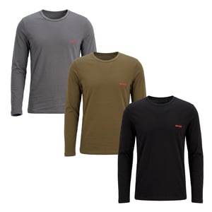 Pakket van 3 Herenshirts met Lange Mouwen 50492631