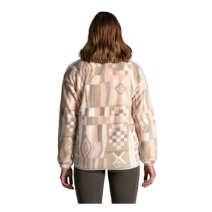 Craghoppers Womens/Ladies Dante Patterned Full Zip Fleece Jacket (Sugared Almond)