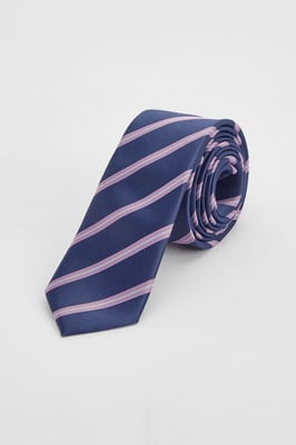 Blue Multi Stripe Tie