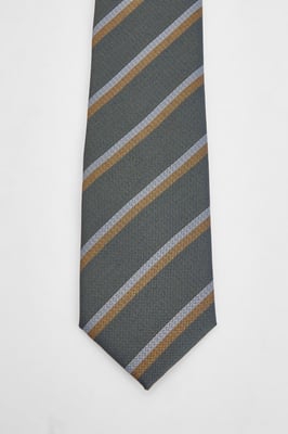 Khaki Multi Stripe Tie