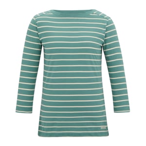 Regatta Dam/Ladies Baylette II randig T-shirt (Ivy Moss/Light Vanilla)