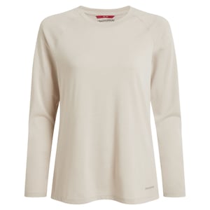 Craghoppers Womens/Ladies Nour Nosilife Long-Sleeved T-Shirt (Oyster Marl)
