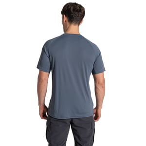 Craghoppers Mens Nosilife T-Shirt (Dark Pewter)