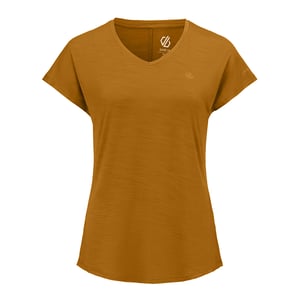 Dare 2B Dames/Dames Vigilant Actief T-Shirt (Donkere komijn)