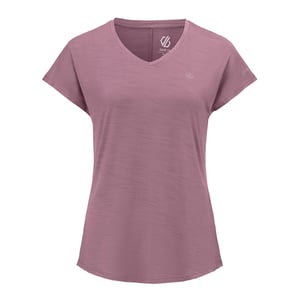 Dare 2B Dames/Dames Vigilant Actief T-Shirt (Dusky orchidee)