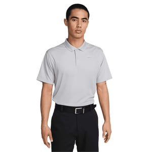 Nike Mens Victory Solid Polo Shirt (Wolf Grey/White)