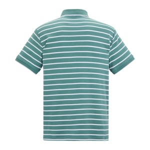 Regatta Mens Tiver Striped Polo Shirt (Arctic/White)