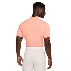 Nike Mens Victory Solid Polo Shirt (Apricot Agate/Black)