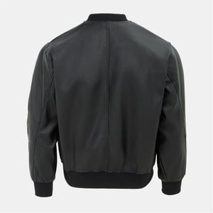 Men's Firetrap Pu Bomber in Black