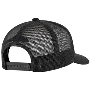 Mitchell & Ness NBA Los Angeles Lakers Melange Logo Trucker Black Cap