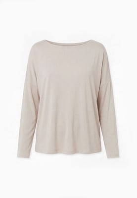 Viscose Oversize Longsleeve BEIGE