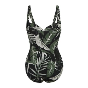 Regatta Womens/Ladies Sakari Tropical Tummy Control One Piece Swimsuit (Dark Tropical)