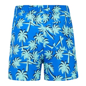Regatta Skander Palmboom Zwemshort Kinderen/Kinderen (Sonic blauw/IJsgroen)
