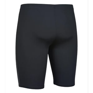 Arena Mens Solid Jammer Shorts (Black/White)