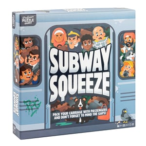Accessories Professor Puzzle Subway Squeez Puzzle Board Game in Multi