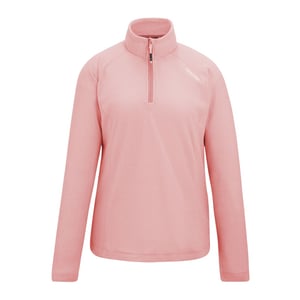Regatta Great Outdoors Womens/Ladies Montes Half Zip Fleece Top (Persika rosa)