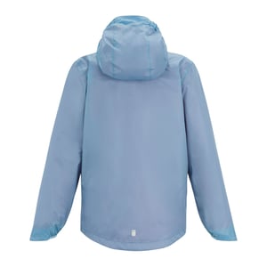 Regatta Waterdichte Shell Jas met hendel voor kinderen (Gewassen denim/perzikroze)