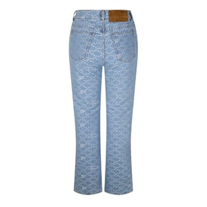 Women's Off White Off Mono 90s Denim in Light Blue