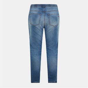 Women's Diesel Krly Jog Pant jn in Blue Denim