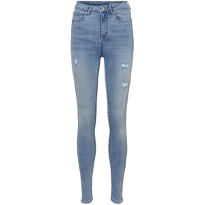 Women's Vero Moda Slim Fit Jeans in Blue Denim