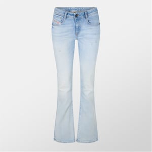 Women's Diesel 1969 D Ebbey Bootcut And Flare Jeans in Blue Denim