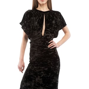 Moschino Svart Polyester Avslappnad Klänning