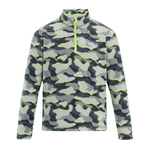 Regatta Barn/Kids Hot Shot II Camo Fleece Top (Mörk storm)