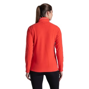 Craghoppers Womens/Ladies Miska VI Half Zip Fleece (Red Dawn)