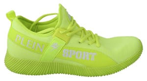 Philipp Plein Groene CARTER Logo Hi-Top Sneakers Schoenen