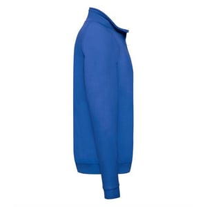 Fruit Of The Loom Heren Ritssluiting Neck Sweatshirt (Royaal Blauw)