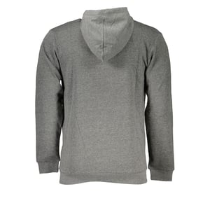 Sergio Tacchini Grijze Katoenen Heren Hoodie Sweatshirt