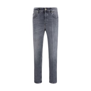 PT Torino Grijze Katoenen Jeans Denim
