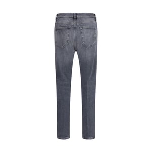 PT Torino Grijze Katoenen Jeans Denim